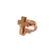 Rose Gold Cross Ring